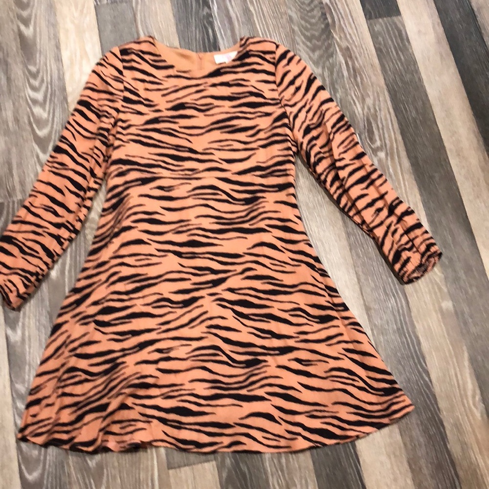 GB Girls animal print dress. Size 12.
